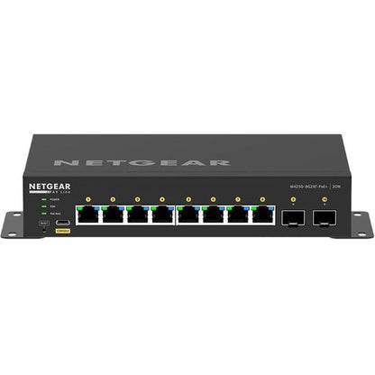 Commutateur de bureau entièrement géré AV LINE M4250-8G2XF-POE+