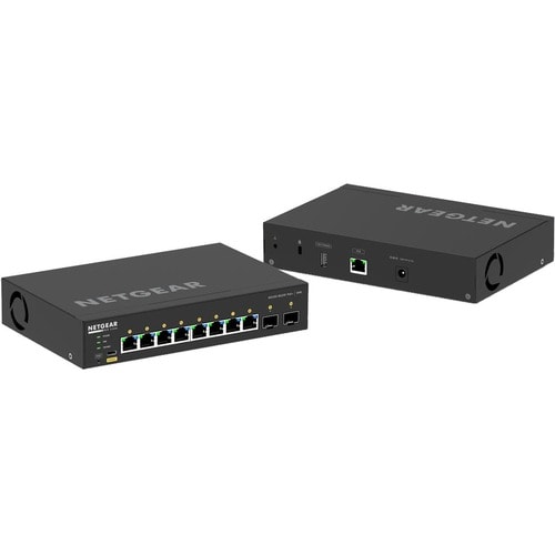 Commutateur de bureau entièrement géré AV LINE M4250-8G2XF-POE+