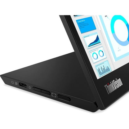 Lenovo ThinkVision M14d 14\" Class LED Monitor - 16:10 - Raven Black