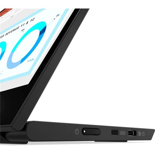Lenovo ThinkVision M14d 14\" Class LED Monitor - 16:10 - Raven Black