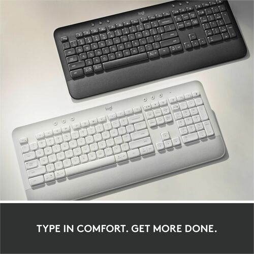 Logitech Signature K650 (blanco roto): conectividad inalámbrica