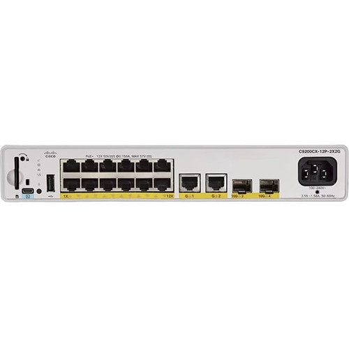 CATALYST 9000 COMPACT SWITCH 12PORT POE+ 240W ESS