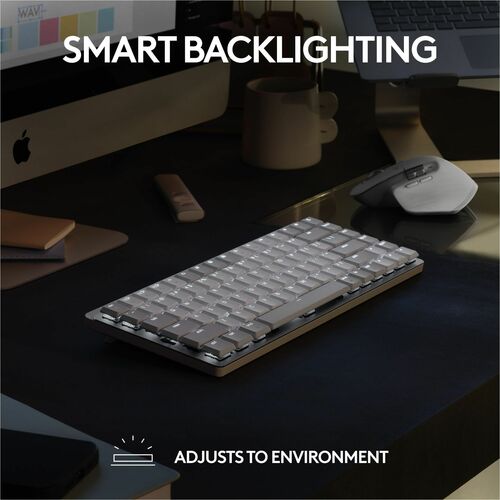 Logitech MX Mechanical Keyboard - Wireless Connectivity - Bluetooth