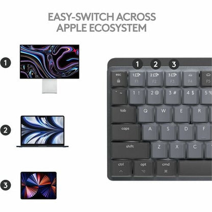 Logitech MX Mechanical Keyboard - Wireless Connectivity - Bluetooth