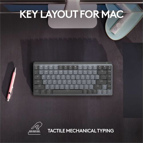 Logitech MX Mechanical Keyboard - Wireless Connectivity - Bluetooth