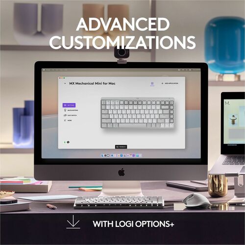 Logitech Master Series MX Clavier mécanique sans fil avec éclairage performant