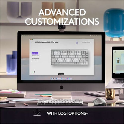 Logitech Master Series MX Clavier mécanique sans fil avec éclairage performant