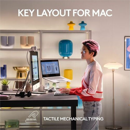 Logitech Master Series MX Clavier mécanique sans fil avec éclairage performant