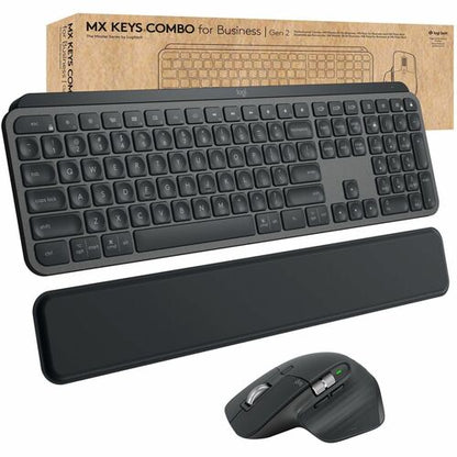 Combo de teclas Logitech MX para empresas: teclado y ratón inalámbricos de 2.ª generación
