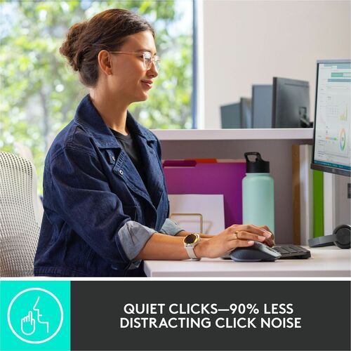 Combo de teclas Logitech MX para empresas: teclado y ratón inalámbricos de 2.ª generación