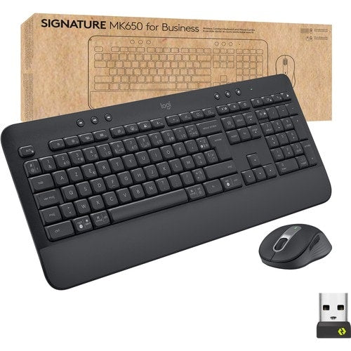SIGNATURE MK650 POUR ENTREPRISE BOÎTE MARRON GRAPHITE MISE EN PAGE FRANÇAISE