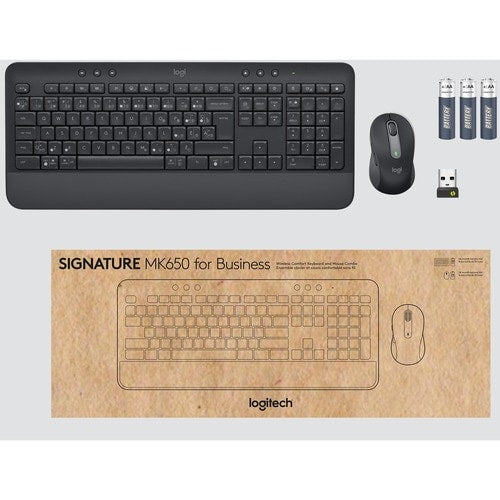 SIGNATURE MK650 POUR ENTREPRISE BOÎTE MARRON GRAPHITE MISE EN PAGE FRANÇAISE