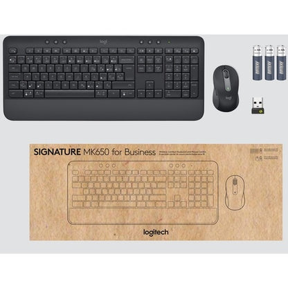 SIGNATURE MK650 POUR ENTREPRISE BOÎTE MARRON GRAPHITE MISE EN PAGE FRANÇAISE