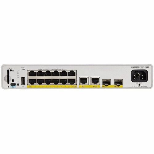 CATALYST 9000 COMPACT SWITCH 12PORT POE+ 240W ADV