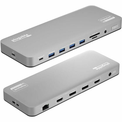 Station d'accueil USB-C pour ordinateur portable Plugable, double écran