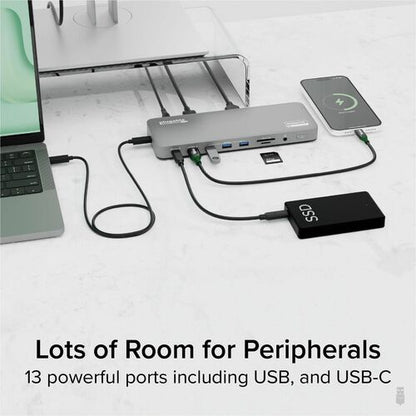 Station d'accueil USB-C pour ordinateur portable Plugable, double écran