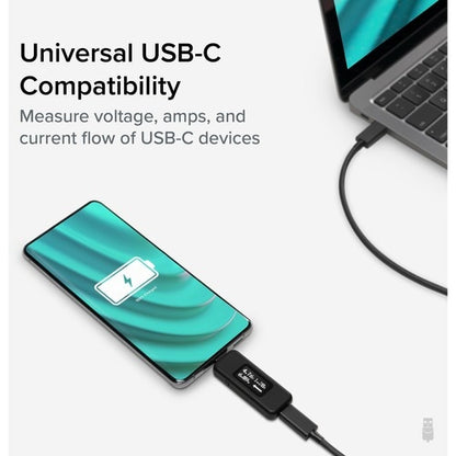 TESTEUR DE MESURE DE PUISSANCE USB-C 240 W TESTEUR DE MESURE DE PUISSANCE USB-C ENFICHABLE