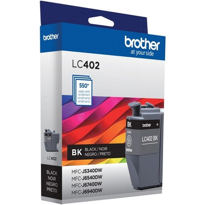 Brother LC402BKS Original Inkjet Ink Cartridge - Black - 1 E
