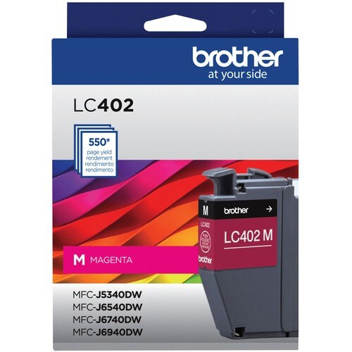 Brother LC402MS Original Inkjet Ink Cartridge - Magenta - 1
