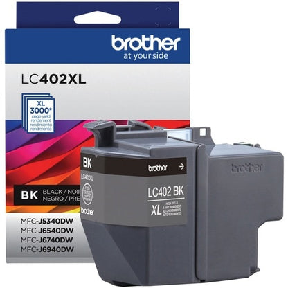 Brother LC402XLBKS Original High Yield Inkjet Ink Cartridge