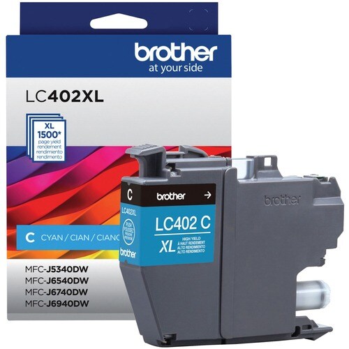 GENUINE LC402XLBKS HIGH YIELD MULTI 5 CYAN INK CARTRIDGE