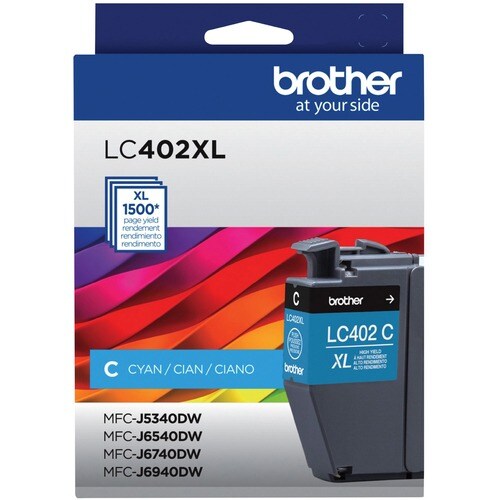 GENUINE LC402XLBKS HIGH YIELD MULTI 5 CYAN INK CARTRIDGE