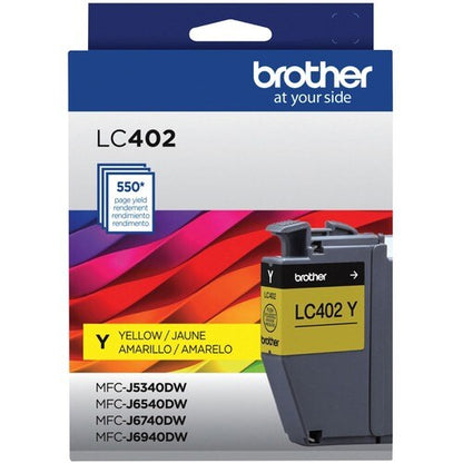Brother LC402YS Original Inkjet Ink Cartridge - Yellow - 1 E