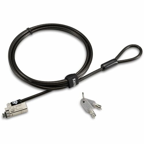 Kensington Slim NanoSaver 2.0 Keyed Laptop Lock - 5.9 ft (1.80 m) Cable - Keyed Lock