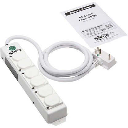 Tripp Lite by Eaton Safe-IT PS-606-HGDG 6-Outlets Power Strip - NEMA 5