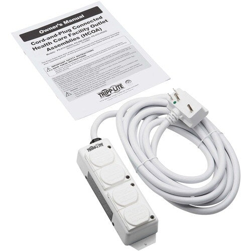 Tripp Lite by Eaton Safe-IT PS-415-HGDG 4-Outlets Power Strip - NEMA 5