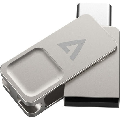 USB A FLASH DRIVE TYPE-C 64GB USB 3.2 GEN1 SILVER