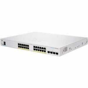 CBS350 MANAGED 24PORT GE FULL POE 4X1G SFP  REMANUFACTURED
