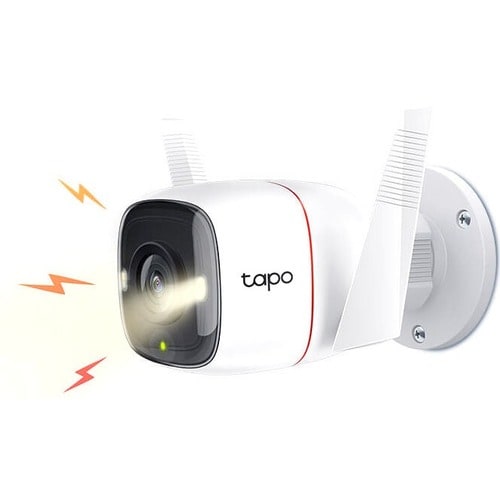 TP-Link Tapo C320WS - Cámara de seguridad Wi-Fi para exteriores con resolución 2K y 4 MP - 2K QHD S