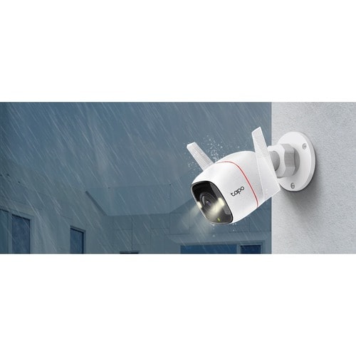 TP-Link Tapo C320WS - Cámara de seguridad Wi-Fi para exteriores con resolución 2K y 4 MP - 2K QHD S