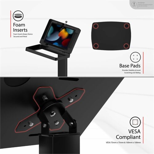 CTA Digital Premium Thin Profile Floor stand w/ Sm