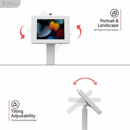 CTA Digital Premium Thin Profile Floor stand w/ Sm