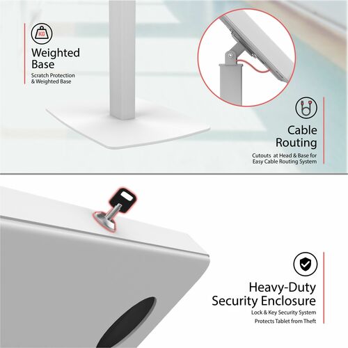 CTA Digital Premium Thin Profile Floor stand w/ Sm