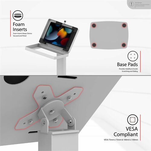 CTA Digital Premium Thin Profile Floor stand w/ Sm