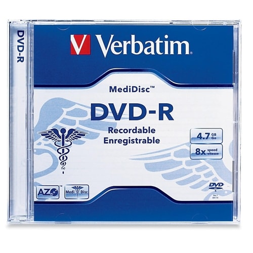 Support DVD enregistrable Verbatim MediDisc 94905 - DVD-R - 8x -