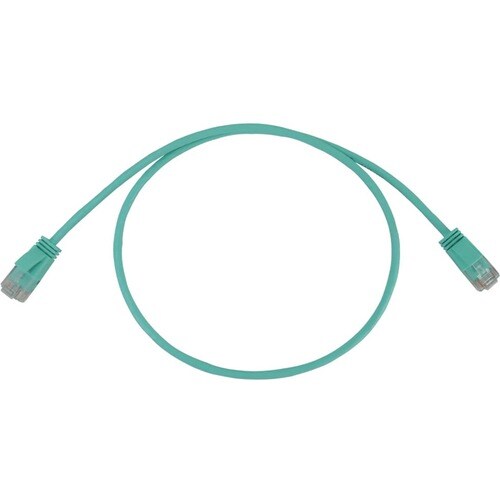Tripp Lite by Eaton N261-S03-AQ Cat.6a UTP Patch Network Cable - 3 ft (0.91 m) C