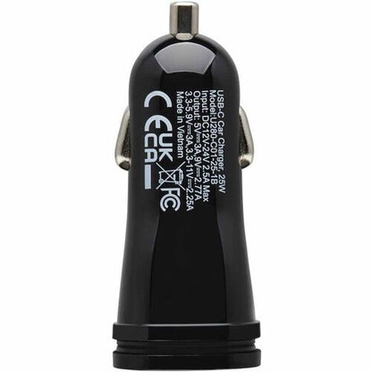 Chargeur de voiture USB Tripp Lite par Eaton – Charge PD 25 W, USB-C, noir