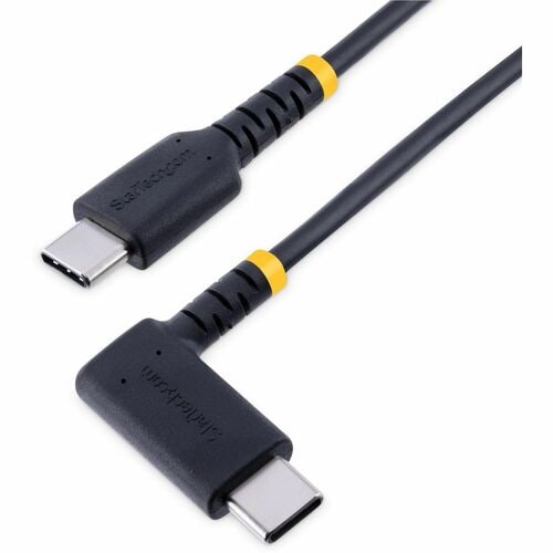 Câble de charge USB-C coudé StarTech.com de 30 cm (1 pi), 60 W PD 3 A, H