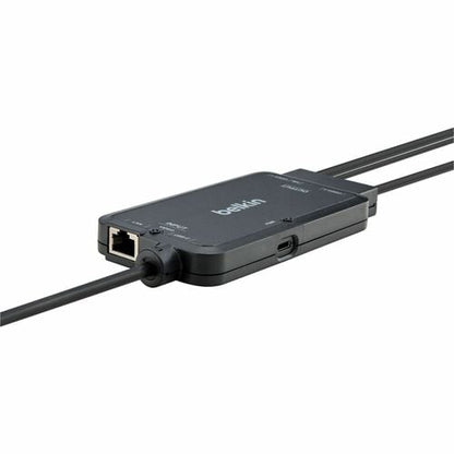 Belkin TAA KVM Dock USB-C to (2) DP/USB-B Cables w/ RJ45 and Power - 6