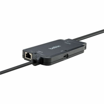 Belkin TAA KVM Dock USB-C to (1) DP/USB-B Cables w/ RJ45 and Power - 6