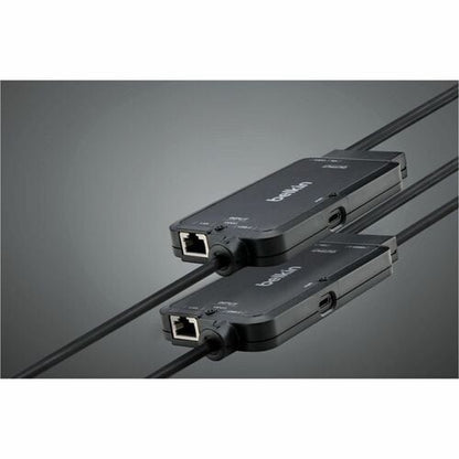 Belkin TAA KVM Dock USB-C to (1) DP/USB-B Cables w/ RJ45 and Power - 6