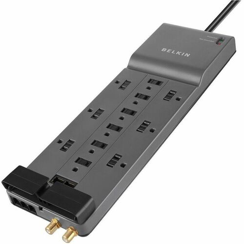 Belkin 12-Outlets Surge Suppressor/Protector - 12 x AC Power - 1.88 kV