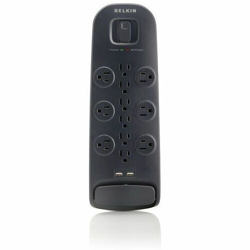 Belkin 12-Outlets Surge Suppressor/Protector - 12 x AC Power, 2 x USB