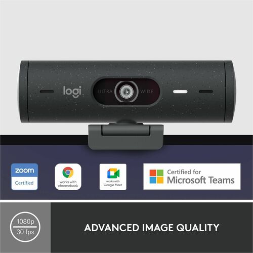 Cámara web Logitech BRIO 500
