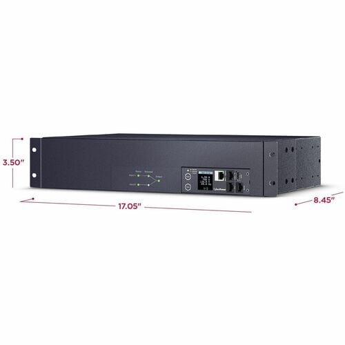 Cyber ​​Power CyberPower PDU44003 PDU conmutada con ATS de 17 tomas - Conmutada