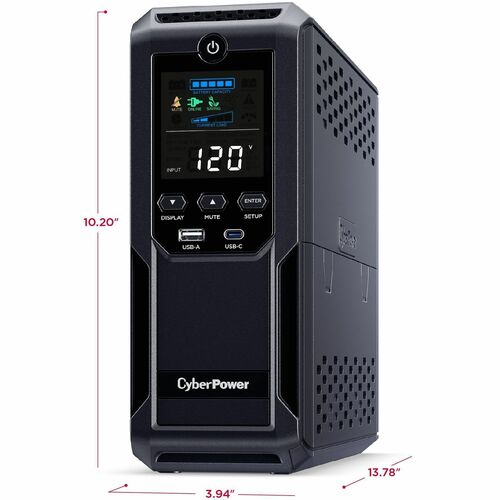 Cyber ​​Power CyberPower LCD inteligente CP1500AVRLCD3 1500VA Mini-torre